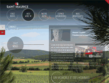 Tablet Screenshot of cavestmaurice.com